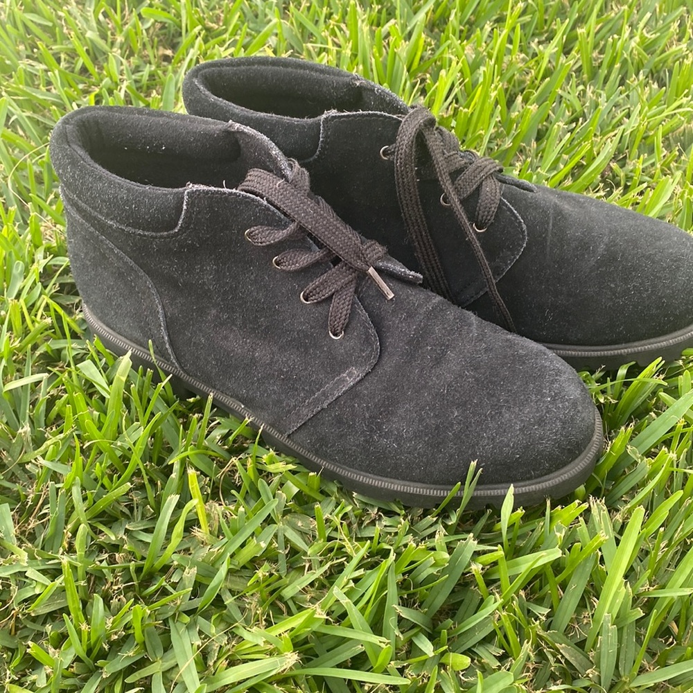 LANDSEND LEATHER LOW BOOTS